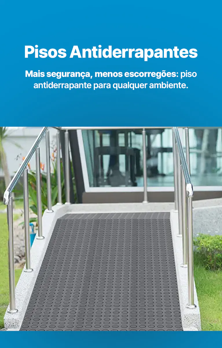 Piso antiderrapante mobile